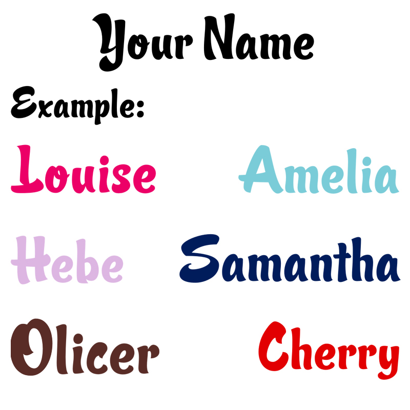 Baby Nursery Stickers - Adesivo de Vinil Personalizado com Nome,