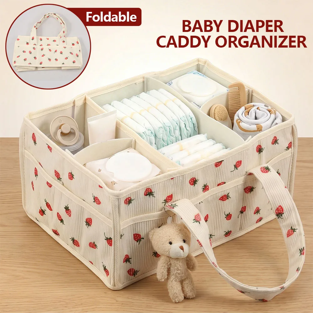 Baby Nursery Organiser - Cesto Organizador Portátil de Feltro para