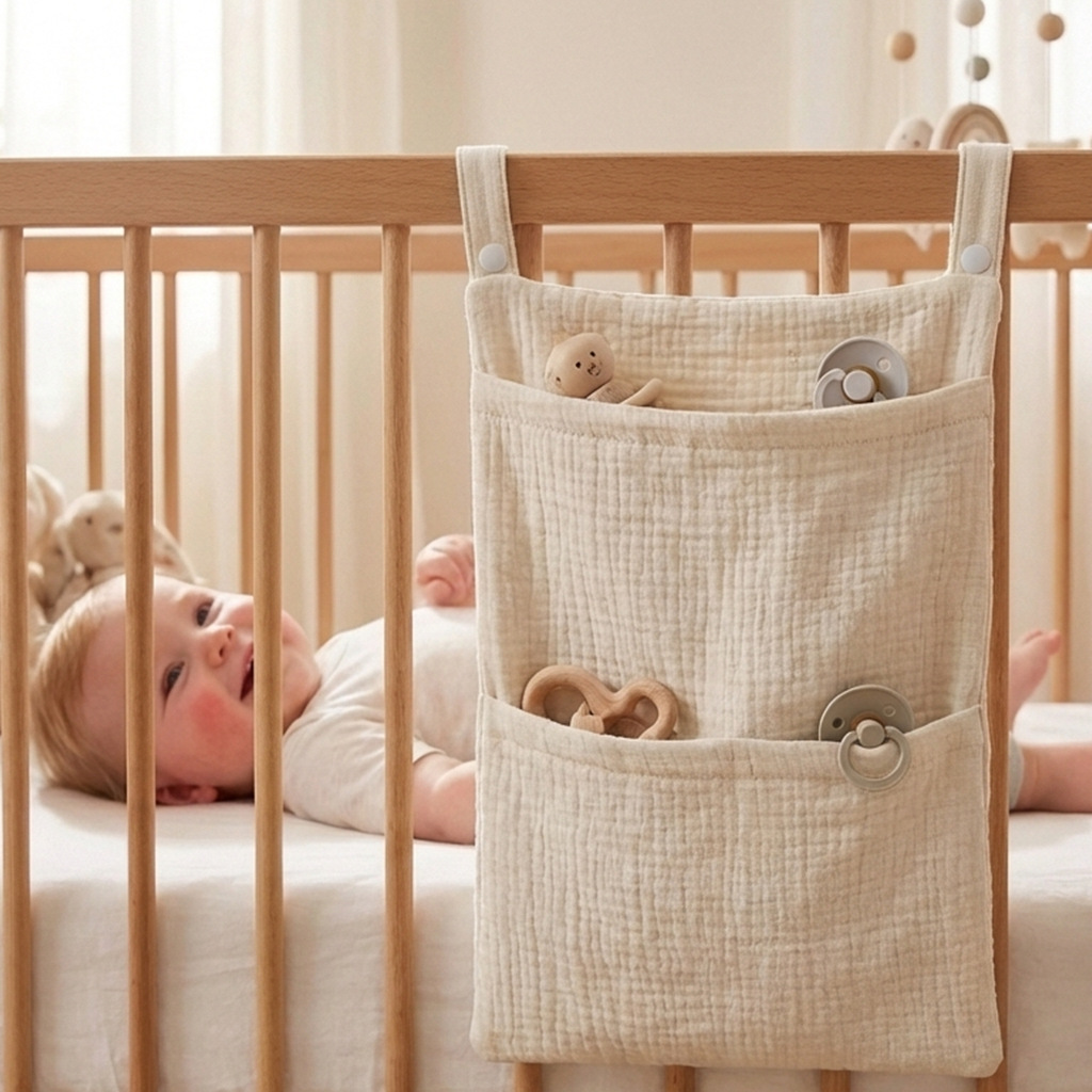 Baby Nursery Organiser - Organizador de Berço para Bebê, Bolsa