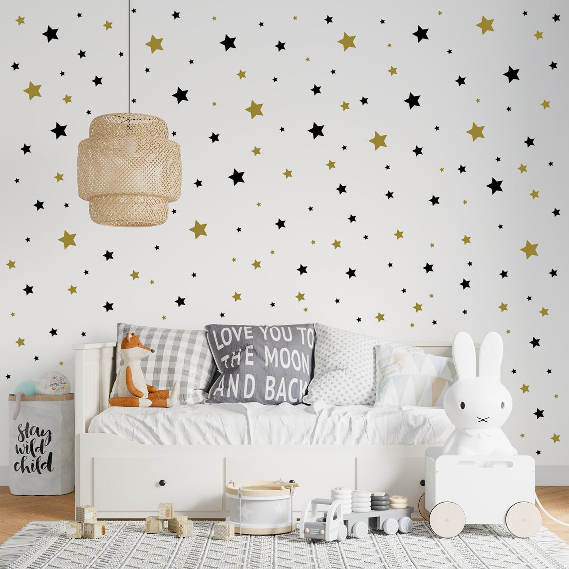 Adesivo de parede estrela dos  - Baby Nursery Stickers avaliação e preço