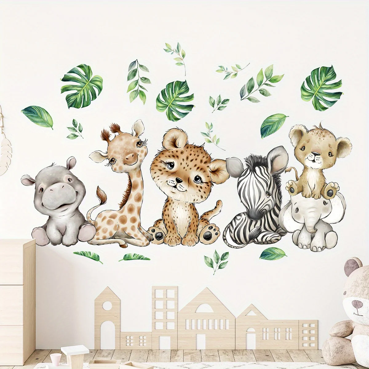 1pc dos desenhos animados boni - Baby Nursery Stickers avaliação e preço