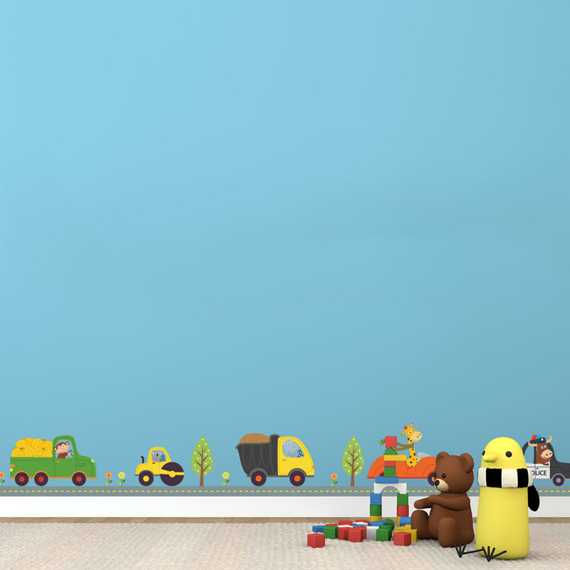 Animais dos desenhos animados  - Baby Nursery Stickers avaliação e preço