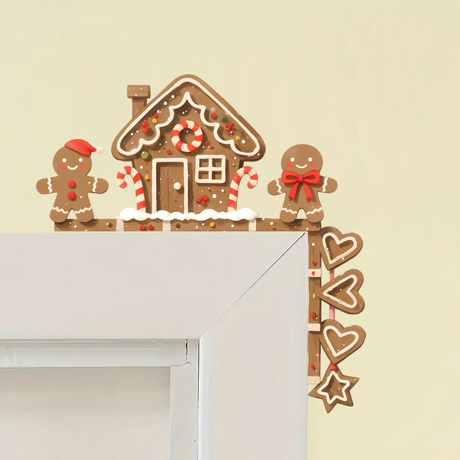 Casa de gengibre & homem natal - Baby Nursery Stickers avaliação e preço
