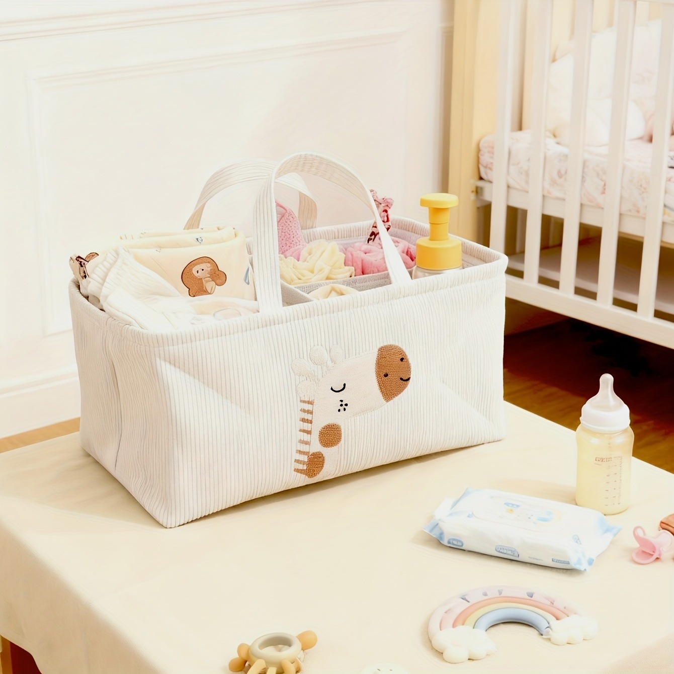 Cesto Organizador Dobrável de  - Baby Nursery Organiser avaliação e preço