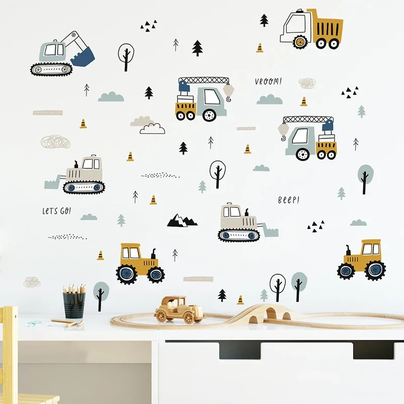 Adesivos de parede de caminhão - Baby Nursery Stickers avaliação e preço