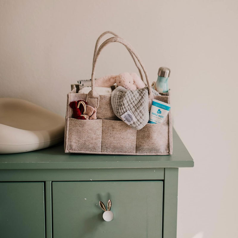 Caddy para fraldas - Caixa de  - Baby Nursery Organiser avaliação e preço
