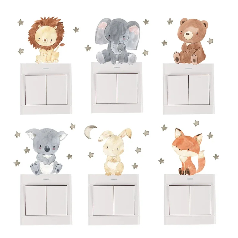 Adesivos de parede de animais  - Baby Nursery Stickers avaliação e preço