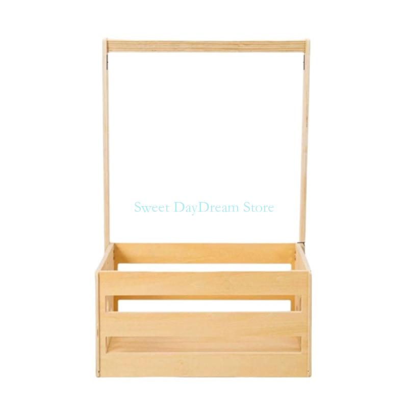 Y88C Wooden Baby Smooters Gift - Baby Nursery Organiser avaliação e preço