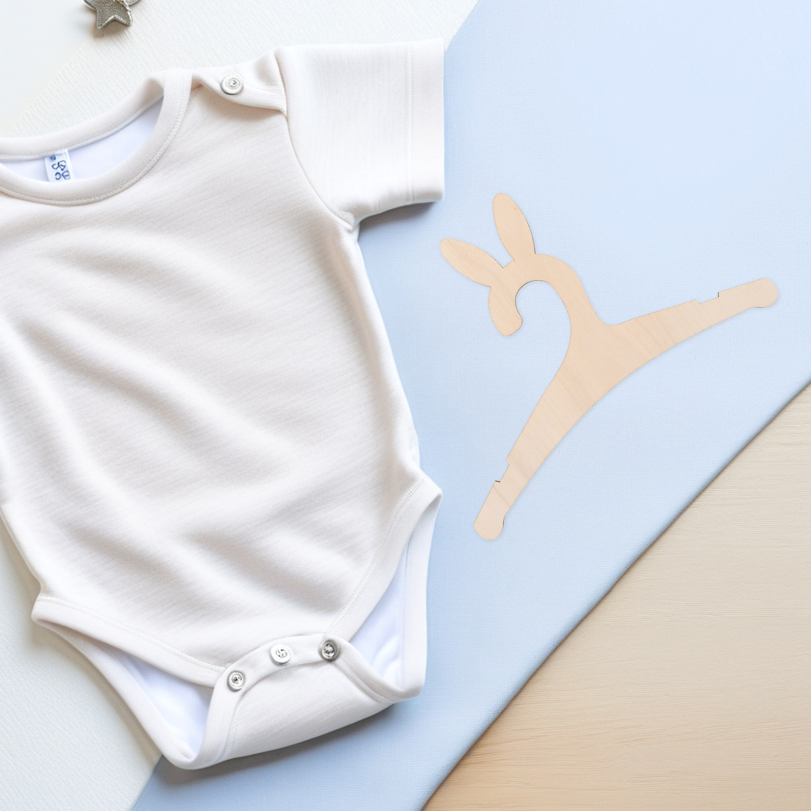 5 Peças Cabides de Madeira DIY - Baby Nursery Room avaliação e preço